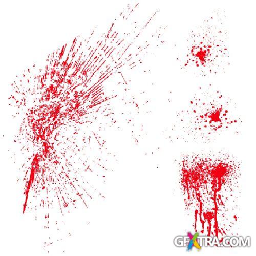 Blood Splatter - Shutterstock 50xEPS