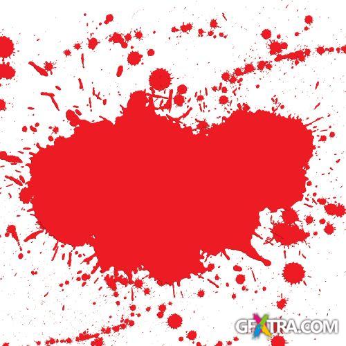 Blood Splatter - Shutterstock 50xEPS