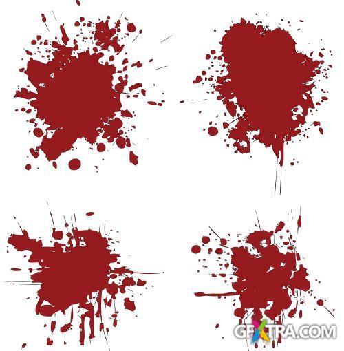 Blood Splatter - Shutterstock 50xEPS