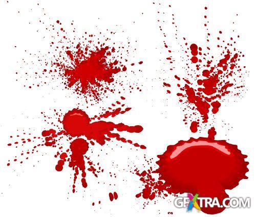 Blood Splatter - Shutterstock 50xEPS