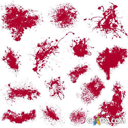 Blood Splatter - Shutterstock 50xEPS