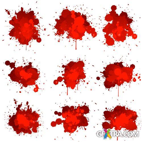 Blood Splatter - Shutterstock 50xEPS