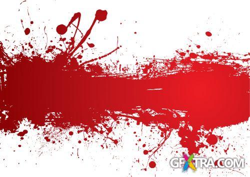 Blood Splatter - Shutterstock 50xEPS