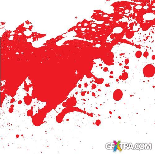 Blood Splatter - Shutterstock 50xEPS