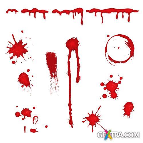 Blood Splatter - Shutterstock 50xEPS