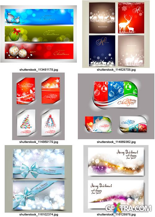 Amazing SS - Christmas Banners & Cards, 25xEPS