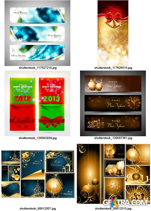 Amazing SS - Christmas Banners & Cards, 25xEPS