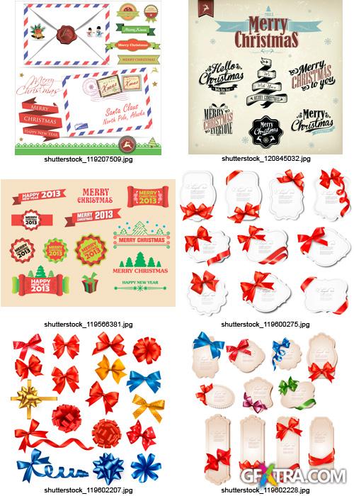 Amazing SS - Christmas Labels & Design Elements 2, 25xEPS