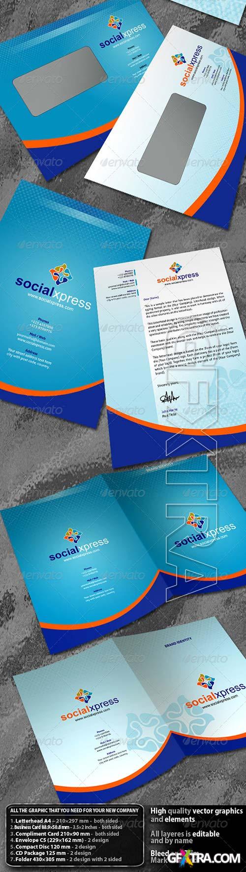 GraphicRiver: SocialXpress Business Corporate ID Pack + Logo