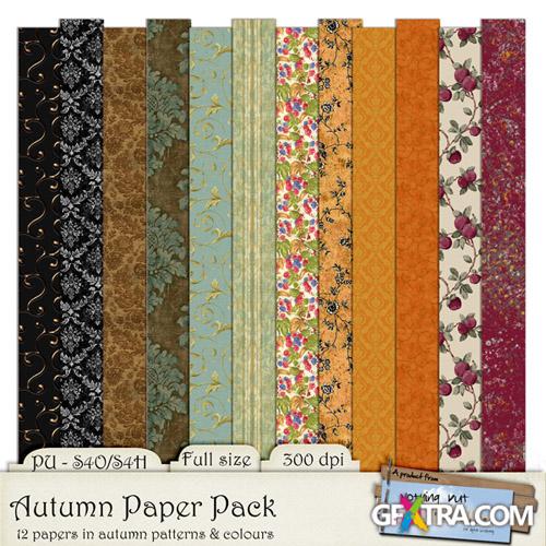 Autumn Vintage Papers Pack