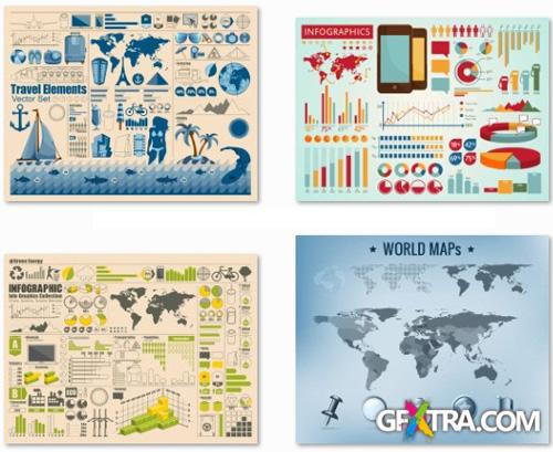 Infographics Collection #3 - 25 EPS Vector Stock