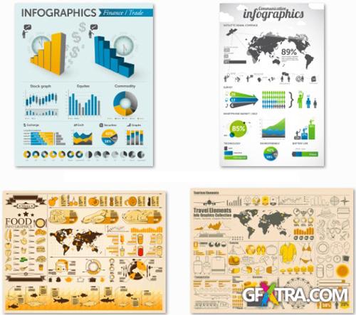 Infographics Collection #3 - 25 EPS Vector Stock