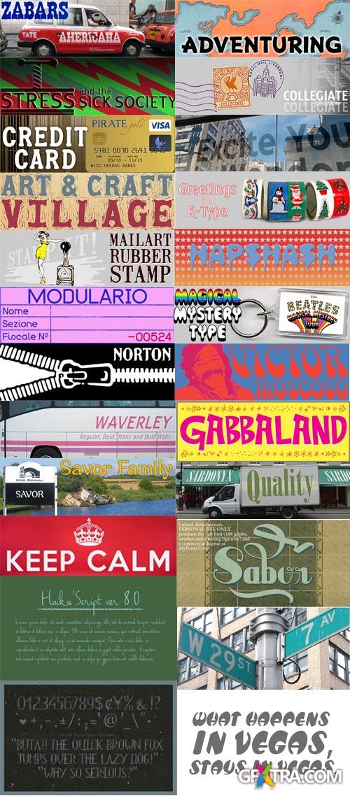 94 Fonts Collection