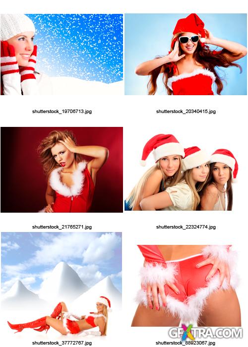 Amazing SS - Beautiful Santa Girls 2, 25xJPGs