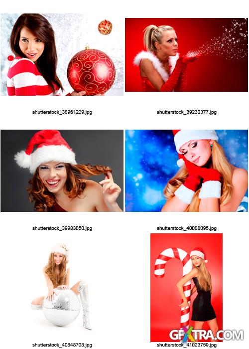 Amazing SS - Beautiful Santa Girls 2, 25xJPGs