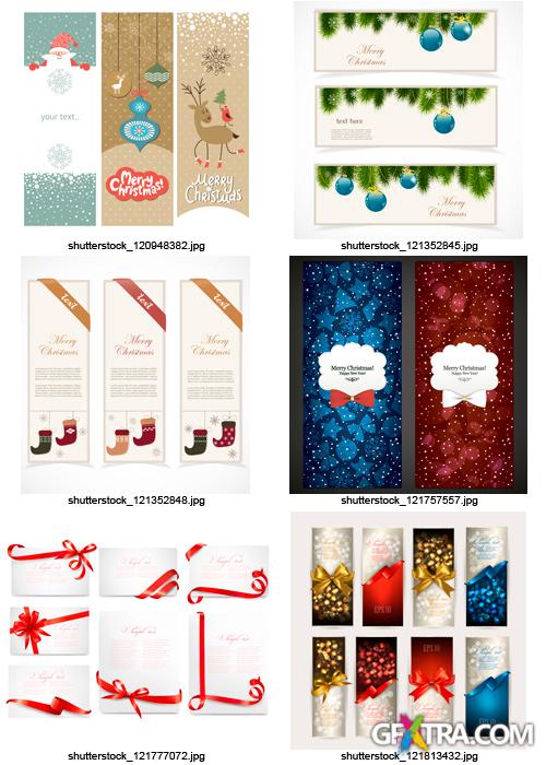 Amazing SS - Christmas Banners & Cards 3, 25xEPS