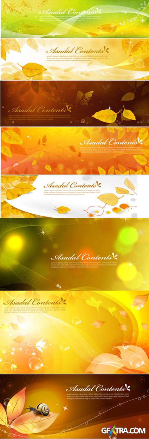 Autumn Vector Banners