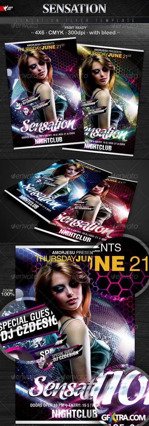 GraphicRiver - Sensation Flyer Template