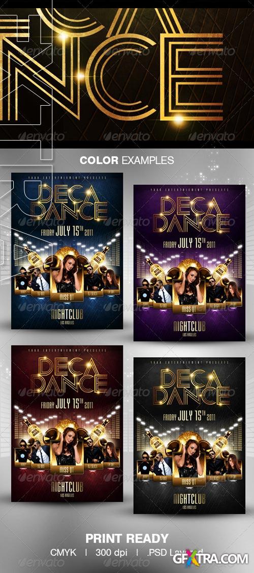 GraphicRiver - Deca Dance Party Flyer