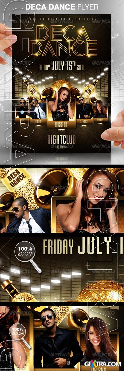 GraphicRiver - Deca Dance Party Flyer