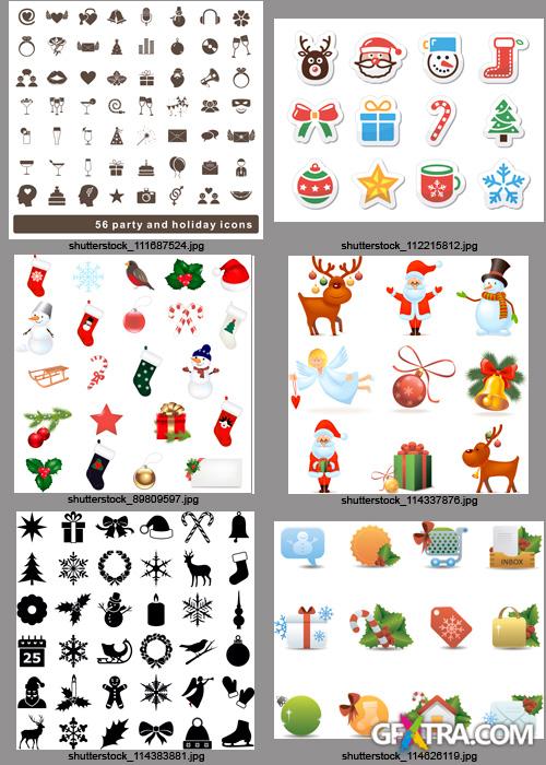 Amazing SS - Christmas Icons, 25xEPS