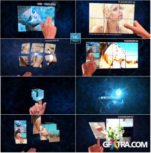 Cube Touch Style - Project for After Effects (VideoHive)
