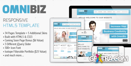 ThemeForest - Omnibiz - Responsive Premium Website Template