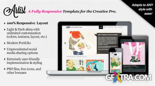 MojoThemes - Artist - A Responsive, Fully Customizeable HTML Template