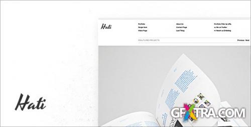 ThemeForest - Hati - Responsive HTML/CSS Template