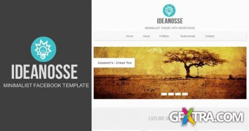 ThemeForest - Ideanosse - Minimalist Facebook Template