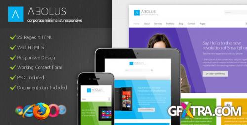 ThemeForest - Aeolus - Corporate Minimalist Responsive