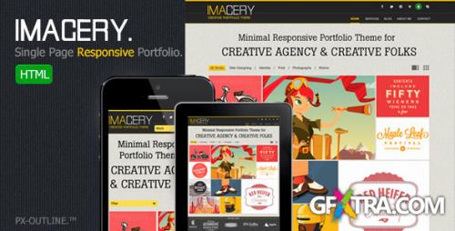 ThemeForest - Imagery - Single Page Responsive Portfolio