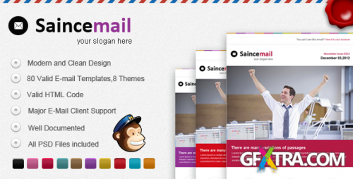 ThemeForest - Saincemail - E-mail Template