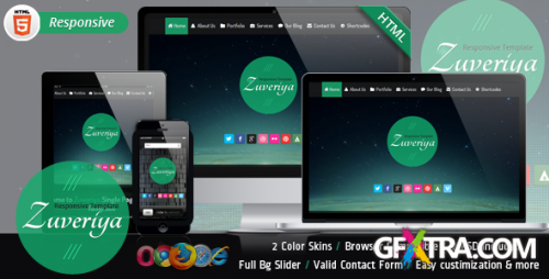 ThemeForest - Zuveriya - Responsive Single Page HTML5 Template