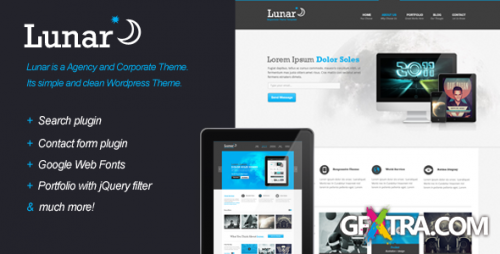 ThemeForest - Lunar - Responsive Corporate Site Template