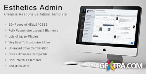 ThemeForest - Esthetics Admin - Clean & Responsive Admin Template