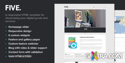 ThemeForest - Five - Responsive HTML Template