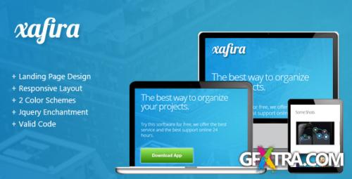 ThemeForest - Xafira - Landing Page