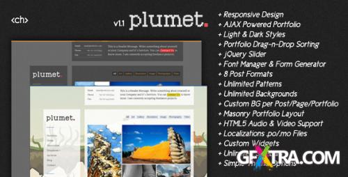 ThemeForest - Plumet - Responsive AJAX Portfolio