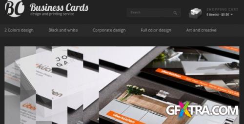 TemplatePreview - Business Cards - Opencart Html Template