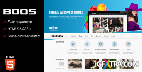 ThemeForest - BOOS - Responsive HTML5 Template