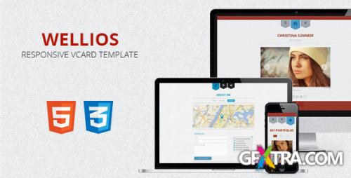 ThemeForest - Wellios - Responsive vCard Template