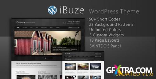 ThemeForest - iBuze v1.6 - Premium WordPress Theme