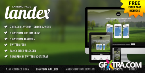 ThemeForest - Landex - Multipurpose Responsive Landing Page