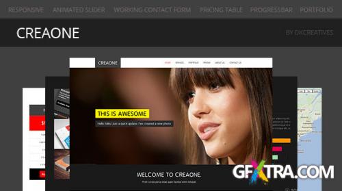 MojoThemes - Creaone - Responsive single page portfolio theme