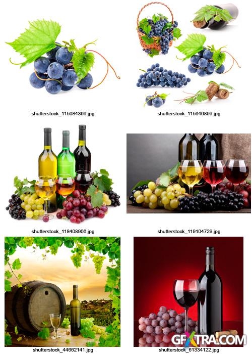 Amazing SS - Wine and Grapes, 25xJPGs