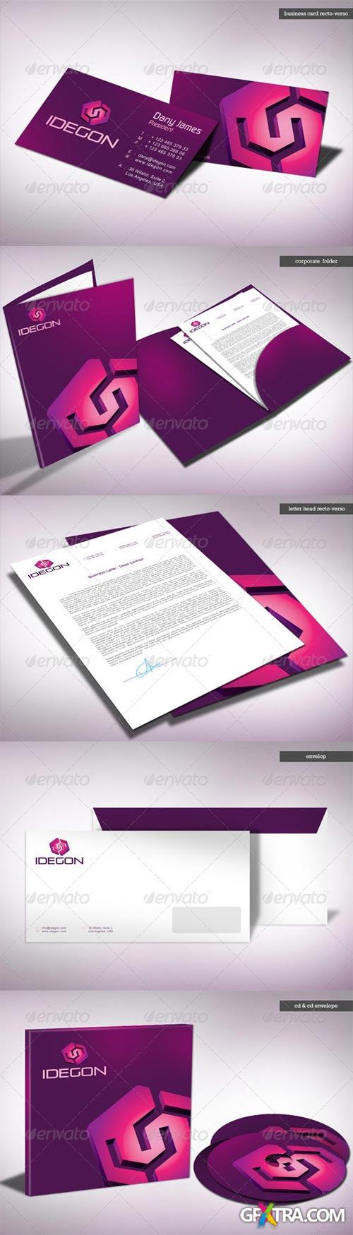 GraphicRiver - Idegon Corporate Identity Package