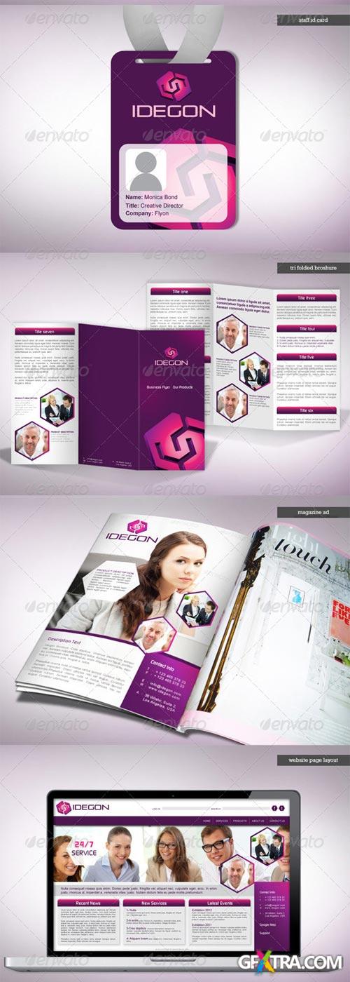 GraphicRiver - Idegon Corporate Identity Package