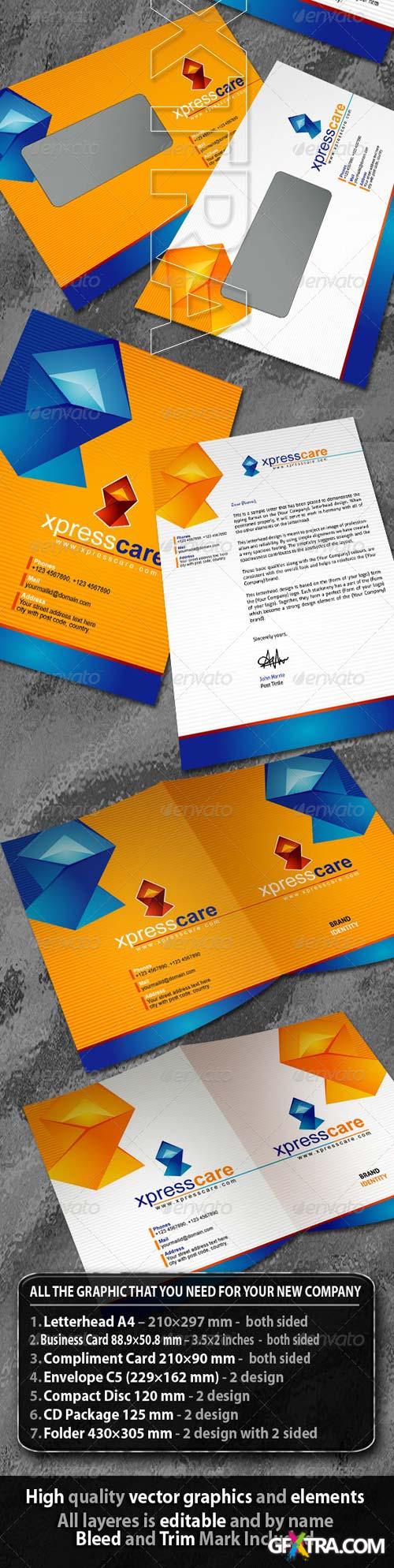 GraphicRiver - DX_Xpress Care Business Corporate ID Pack + Logo