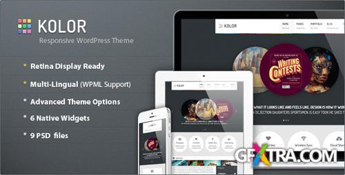 ThemeForest - Kolor v1.7 - Responsive Business and Portfolio Theme